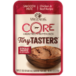 Wellness CORE Tiny Tasters Chicken & Beef Pate Wet Cat Food Online Sale