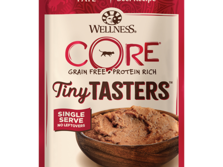 Wellness CORE Tiny Tasters Chicken & Beef Pate Wet Cat Food Online Sale