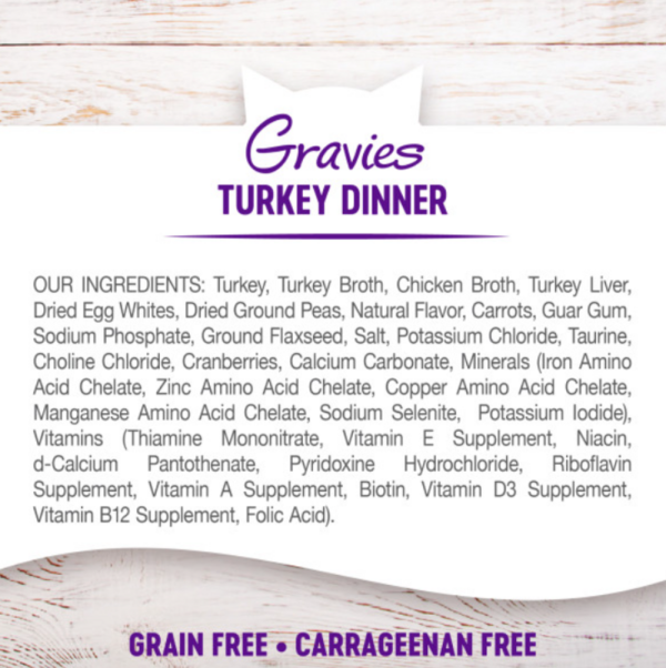 Wellness Natural Grain Free Gravies Turkey Dinner Canned Cat Food For Discount