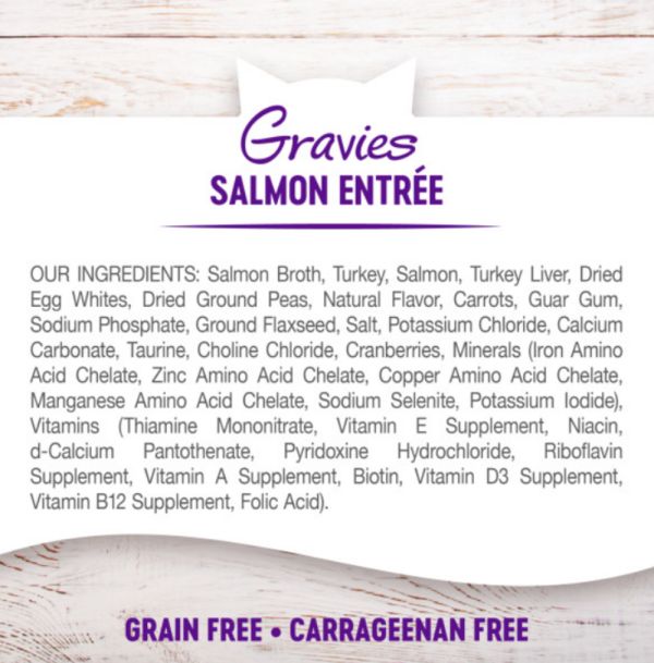 Wellness Natural Grain Free Gravies Salmon Dinner Canned Cat Food For Cheap