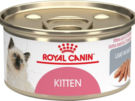 Royal Canin Feline Health Nutrition Kitten Instinctive Loaf in Sauce Canned Cat Food For Sale