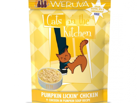 Weruva Cats In the Kitchen Pumpkin Lickin Chicken Pouches Wet Cat Food Online Hot Sale