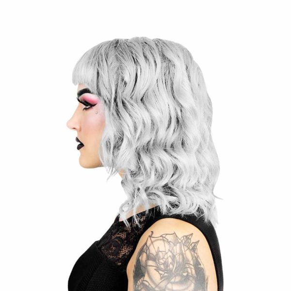 Platinum Veronica White Hair Dye Fashion