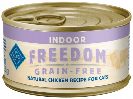 Blue Buffalo Freedom Grain-Free Adult Indoor Chicken Recipe Canned Cat Food Online Hot Sale