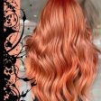 Peach Pink Hair Colour Discount