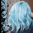 Pastel Blue Hair Colour Fashion