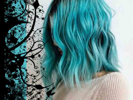 Turquoise Blue Hair Colour Fashion