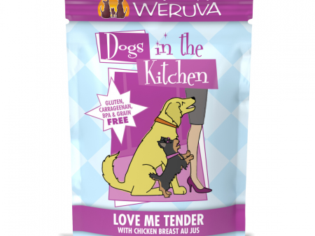 Weruva Dogs in the Kitchen Love Me Tender Grain Free Chicken Dog Food Pouch For Sale