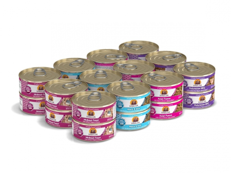 Weruva Classic Grain Free Frisky Fishin  Friends Canned Cat Food Variety Pack Sale