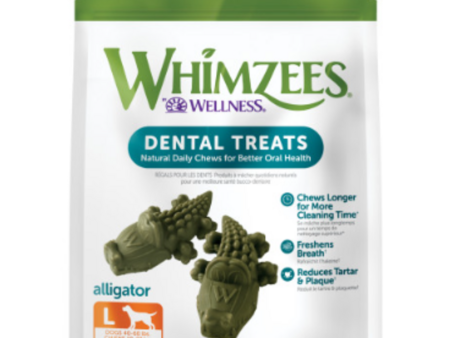 Whimzees Alligator Dental Dog Treats Cheap