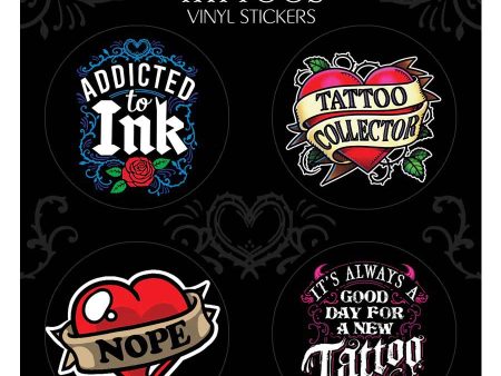 Tattoos Vinyl Sicker Set For Discount