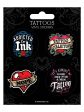 Tattoos Vinyl Sicker Set For Discount