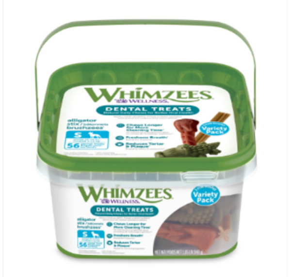 Whimzees Dental Chew Variety Pack Dog Treats Cheap