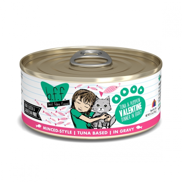 Weruva BFF Tuna & Pumpkin Valentine Canned Cat Food Fashion