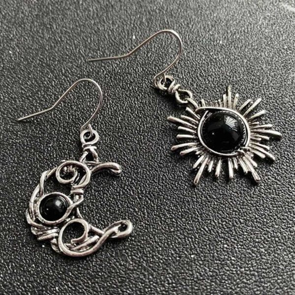 Sun and Moon Earrings Online Sale