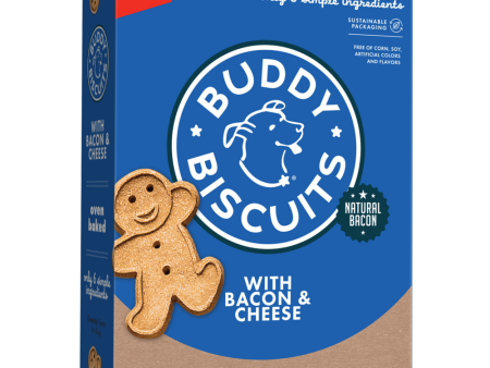 Buddy Biscuits Crunchy Bacon & Cheese Dog Treats For Sale