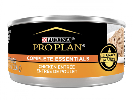 Purina Pro Plan Chicken Entree in Gravy Canned Cat Food For Sale