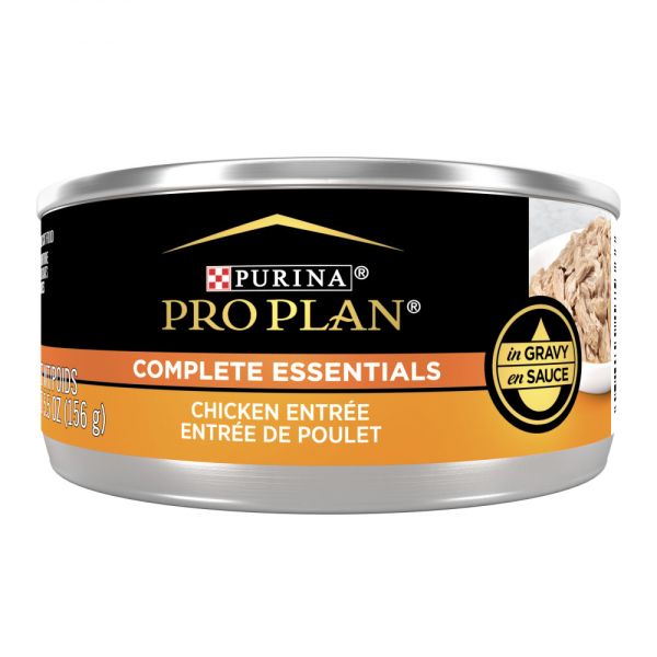 Purina Pro Plan Chicken Entree in Gravy Canned Cat Food For Sale