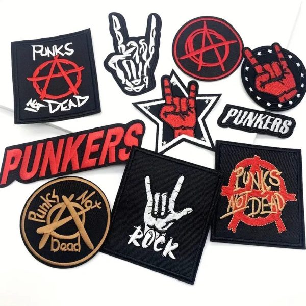 Punk Rock Patch Pack For Cheap