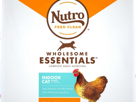 Nutro Wholesome Essentials Indoor Chicken and Brown Rice Recipe Adult  Dry Cat Food Supply