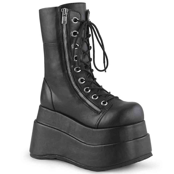 Bear-265 Platform Boots - Matte Black Online