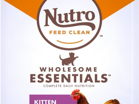 Nutro Wholesome Essentials Farm Raised Kitten Chicken and Brown Rice Dry Cat Food Online