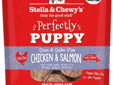 Stella & Chewy s Perfectly Puppy Freeze Dried Raw Chicken and Salmon Dinner Patties Grain Free Dog Food For Cheap