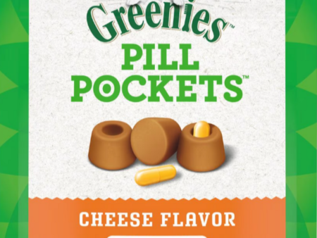 Greenies Pill Pockets Canine Cheese Flavor Dog Treats Fashion