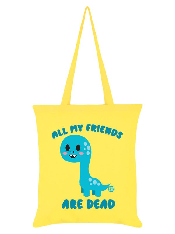 Pop Factory All My Friends Are Dead Lemon Tote Bag For Sale