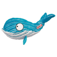 KONG CuteSeas Whale Crinkle Dog Toy on Sale