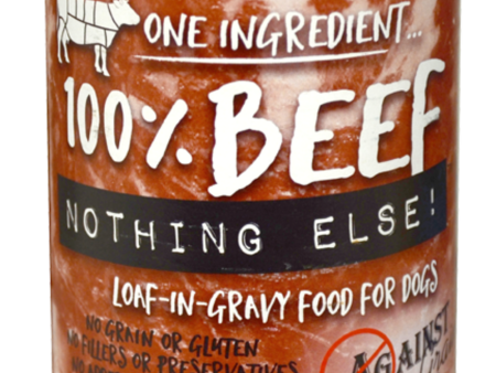 Against the Grain Nothing Else Grain Free One Ingredient 100% Beef Canned Dog Food Online Sale