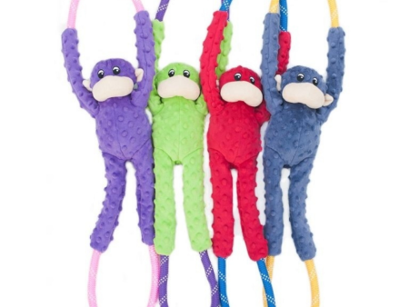 ZippyPaws Monkey RopeTugz Plush Dog Toy For Cheap