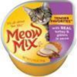 Meow Mix Tender Favorites Real Turkey and Giblets Canned Cat Food Cheap