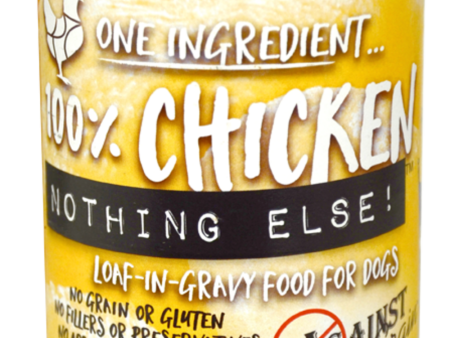 Against the Grain Nothing Else Grain Free One Ingredient 100% Chicken Canned Dog Food Online Sale