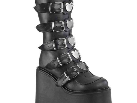 Swing-230 Platform Boots - Matte Black Sale