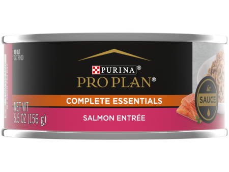 Purina Pro Plan Salmon Entree in Sauce Canned Cat Food on Sale