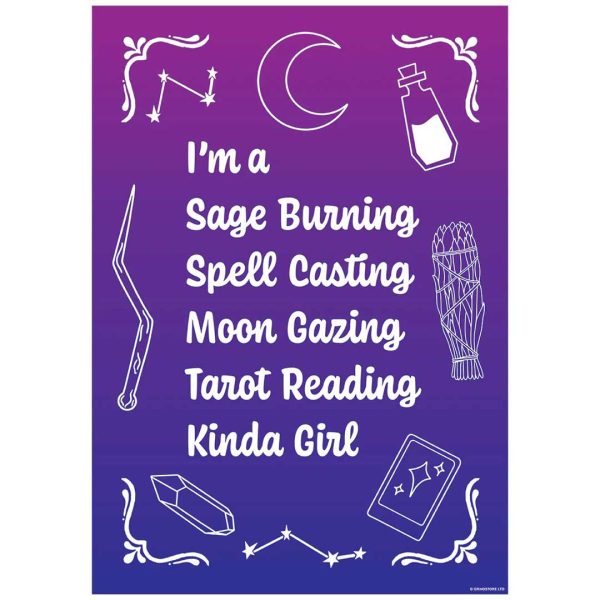 I m A Spell Casting Kinda Girl Mini Poster Hot on Sale