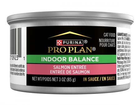 Purina Pro Plan Indoor Cat Food Indoor Balance Grilled Salmon Entree in Sauce Supply