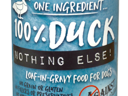 Against the Grain Nothing Else Grain Free One Ingredient 100% Duck Canned Dog Food Online