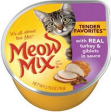 Meow Mix Tender Favorites Real Turkey and Giblets Canned Cat Food Cheap