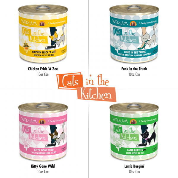 Weruva Cats in the Kitchen Grain Free Kitchen Cuties Variety Pack Canned Cat Food on Sale