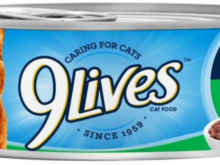 9 Lives Meaty Pate Super Supper Canned Cat Food Fashion