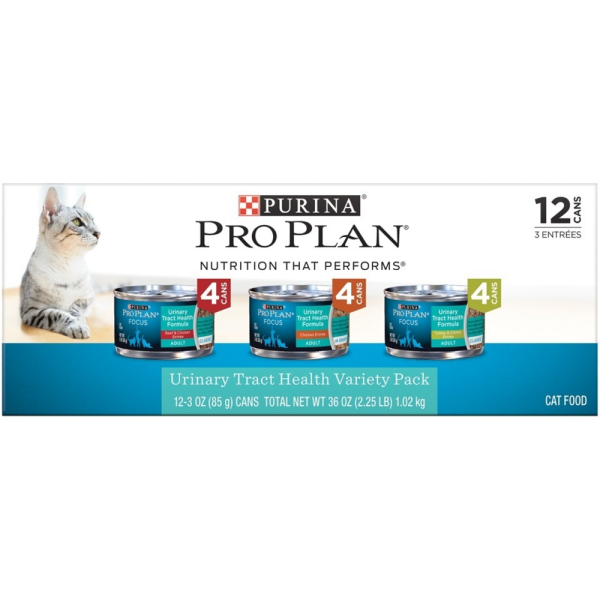 Purina Pro Plan Urinary Tract Health Variety Pack Canned Cat Food Online Hot Sale