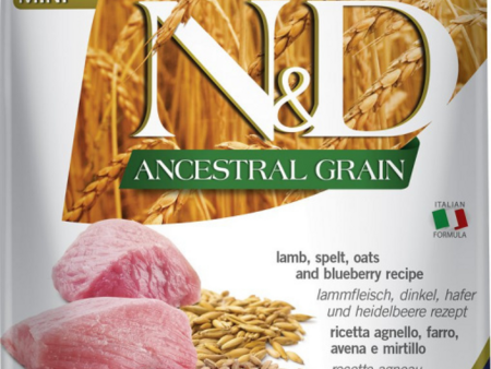 Farmina N&D Ancestral Grain Mini Adult Lamb & Blueberry Dry Dog Food Fashion