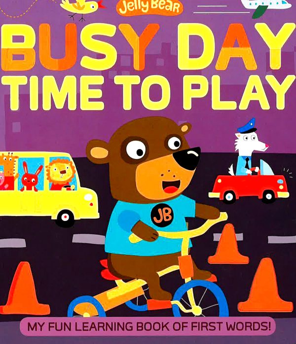 Jelly Bear Board Book: Busy Day For Cheap