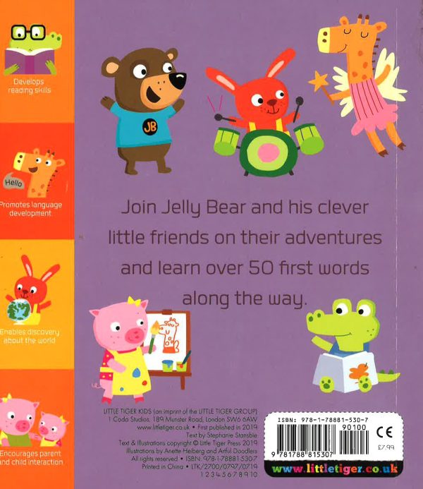 Jelly Bear Board Book: Busy Day For Cheap